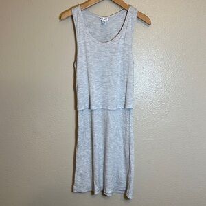 Splendid Gray Tank Casual Neutral Summer Dress